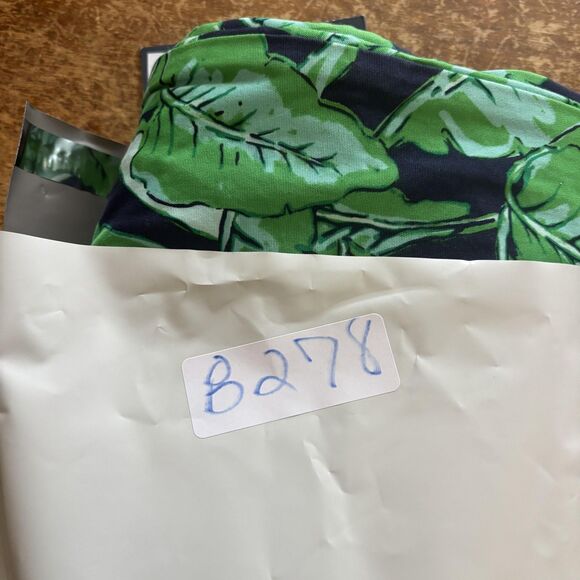 Vineyard Vines Pants Mens 28x32 Nautical Navy Slim Fit Breaker Banana Leaf Print - Picture 15 of 15